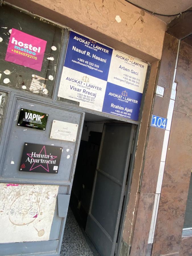 Hostel Matteo Prishtinë Ngoại thất bức ảnh